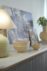 PEARL PAPER MACHE BOWL