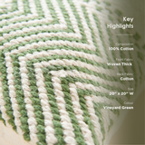 ZYGOS ACCENT PILLOW COVER